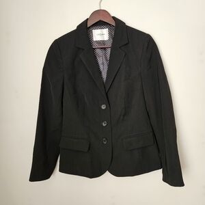 L.K. Bennett Blazer Black Classic Tailored Suit Jacket Business Casual Neutral